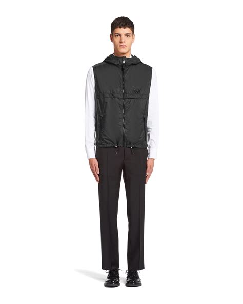 prada renylon vest|Prada vest.